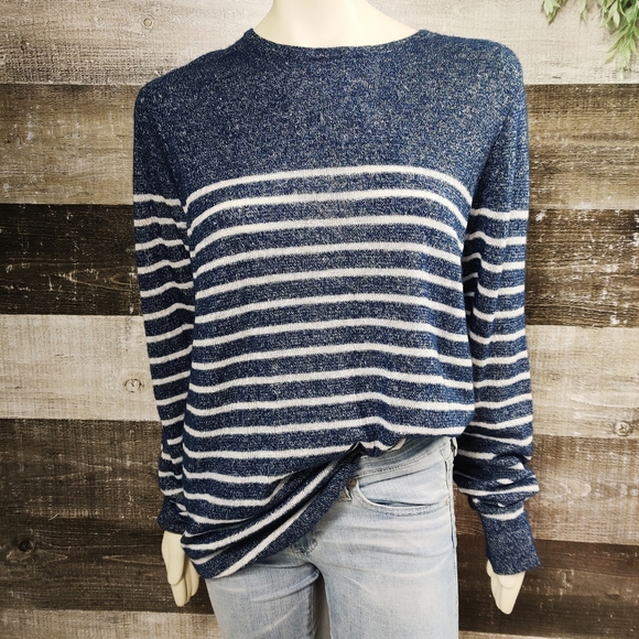 Nordstrom Sweaters - Nordstrom signature heathered stripe sweater